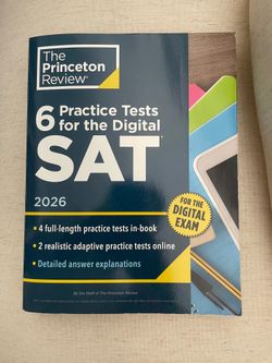 Princeton Review SAT Prep Book