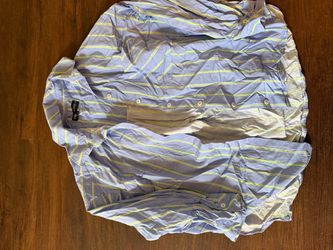 Zara Women’s Striped Button-Down Shirt