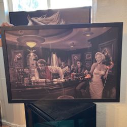 Marilyn Monroe & Elvia Presley Frame 
