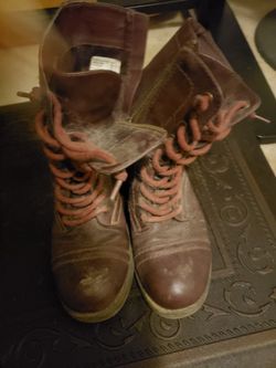 Burgundy Boots $5 Or Best Offer