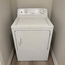 2001 KitchenAid Washer and Dryer Set – Good Condition, White Finish - Graham, NC