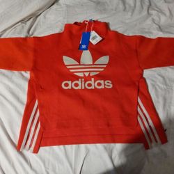Adidas Crop Top Sweatshirt