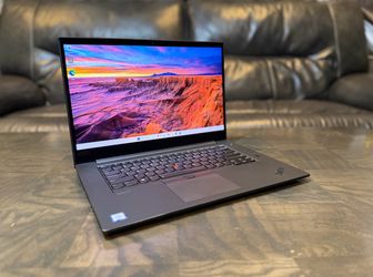 Touchscreen Lenovo Gen 2 ThinkPad Extreme 15.6” inches Core i7 9th gen 32GB RAM 1TB SSD GTX 1650 4GB 4K screen Windows 11  laptop computer