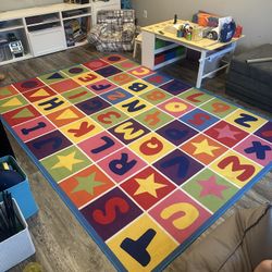 Children’s Alphabet Play Mat 8’ X 11’
