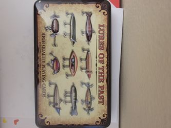 NEW Lures of the Past Playing Cards and Dice