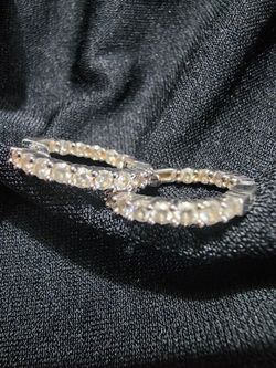 White Gold Diamond Earrings