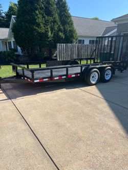 7 X 16 Utility Trailer