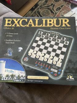 Excalibur electronic chess game. Great Christmas gift.