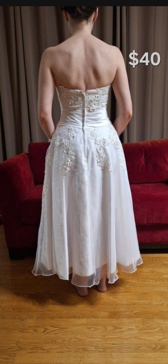 WEDDING DRESS WITH Jacket !