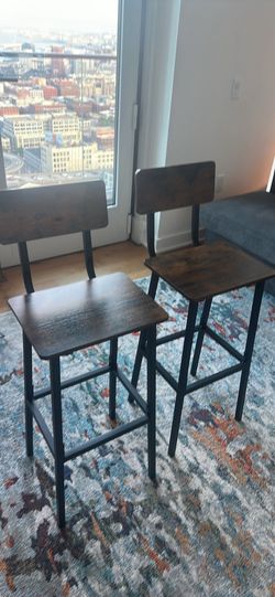 Wooden Bar Stools