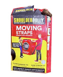 ShoulderDolly Moving Straps – Heavy Furniture & Appliance Lifting System