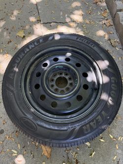 205/65R16 Rim and Tire