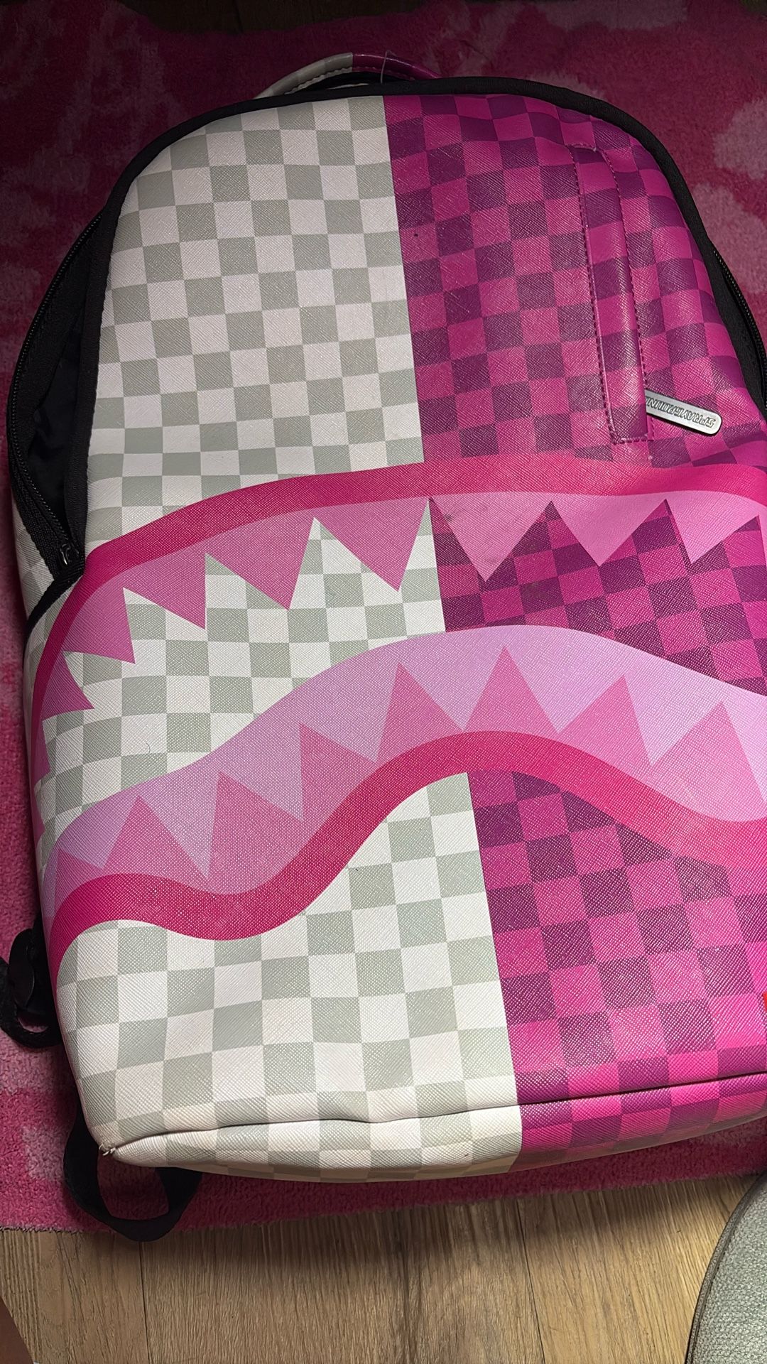 Pink Sprayground Backpack