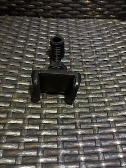 Black Plastic Mounting Bracket Clip