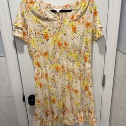 Mini Floral Dress