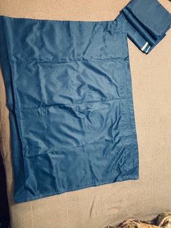 Blue room curtains 4 curtains (set of 2)