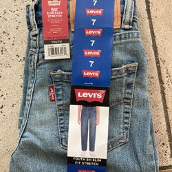 New Levi’s Boys 511 Jeans Size 7