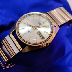 Seiko Early 1970s 7006-8007 Automatic Day Date Men's Watch 