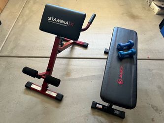 Weight bench and hyperextension bench