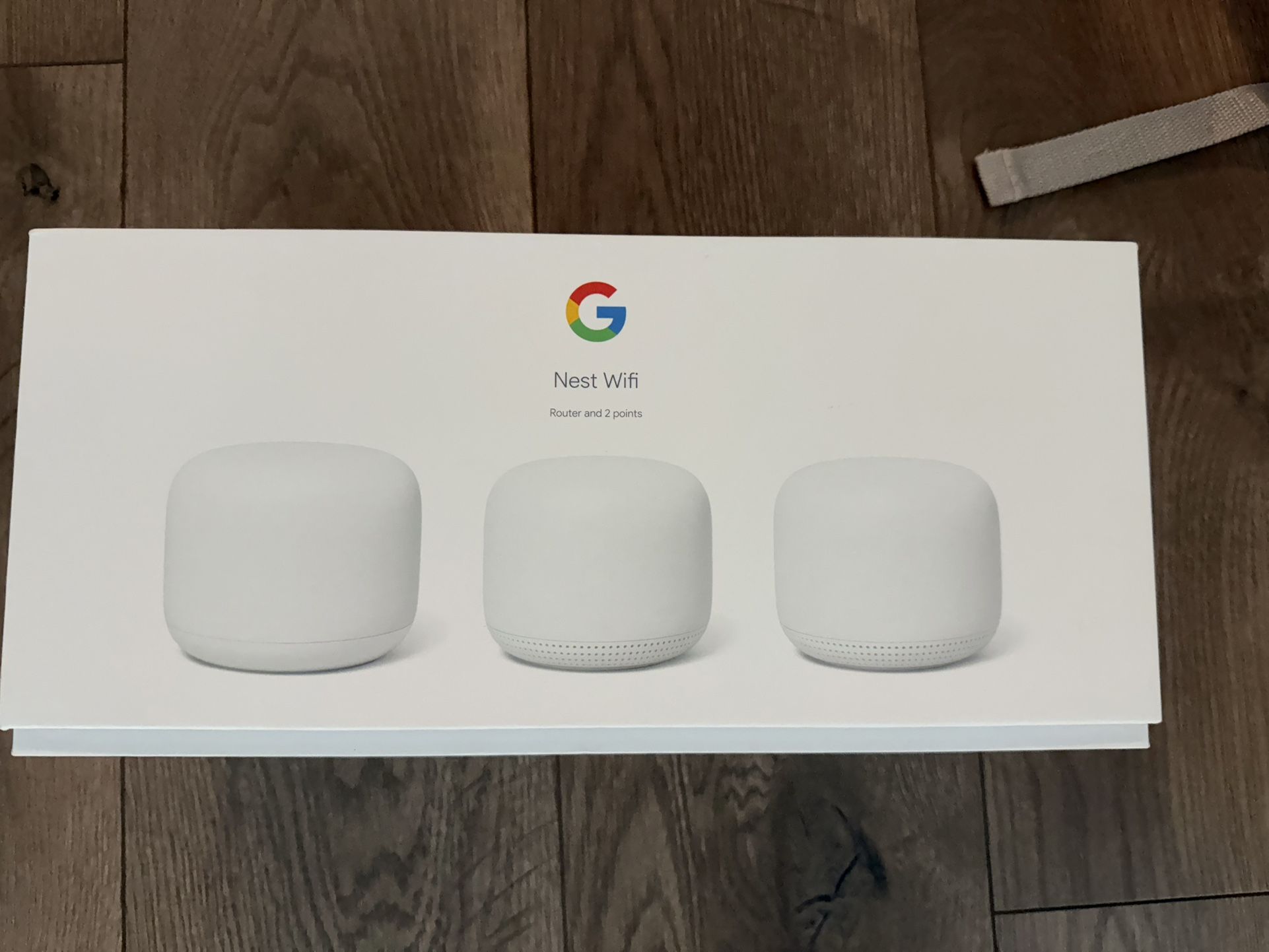 Google WiFi router And Point