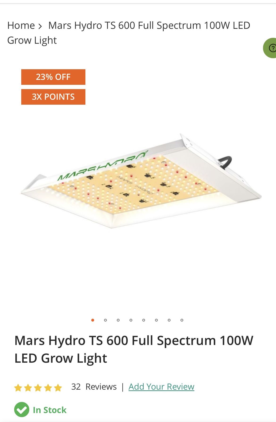 Mars Grow Light.