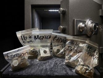 Foreign Coin Lot – Mexico, Canada & More