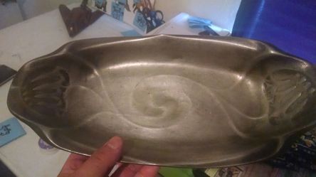 Antique Kayserzinn ca. 1900 pewter