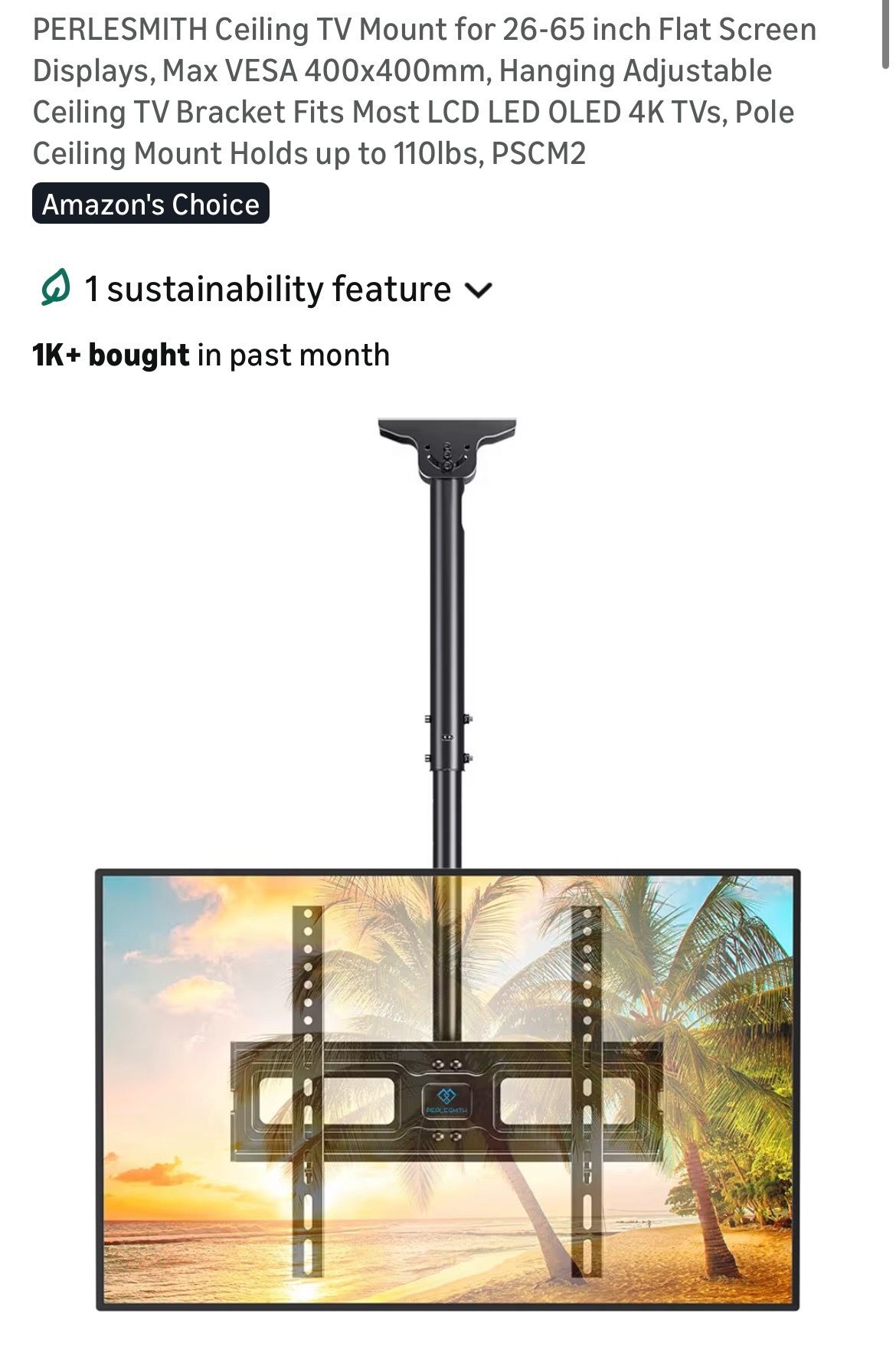Ceiling Tv Mount