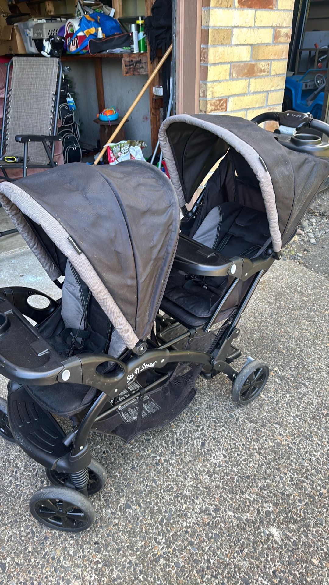 Baby trend sit and stand double stroller