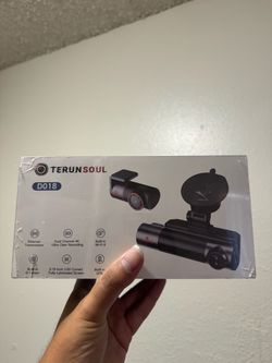 TERUNSOUL D018 4K Ultra HD 3 Channel Dash Cam Front And Rear Video