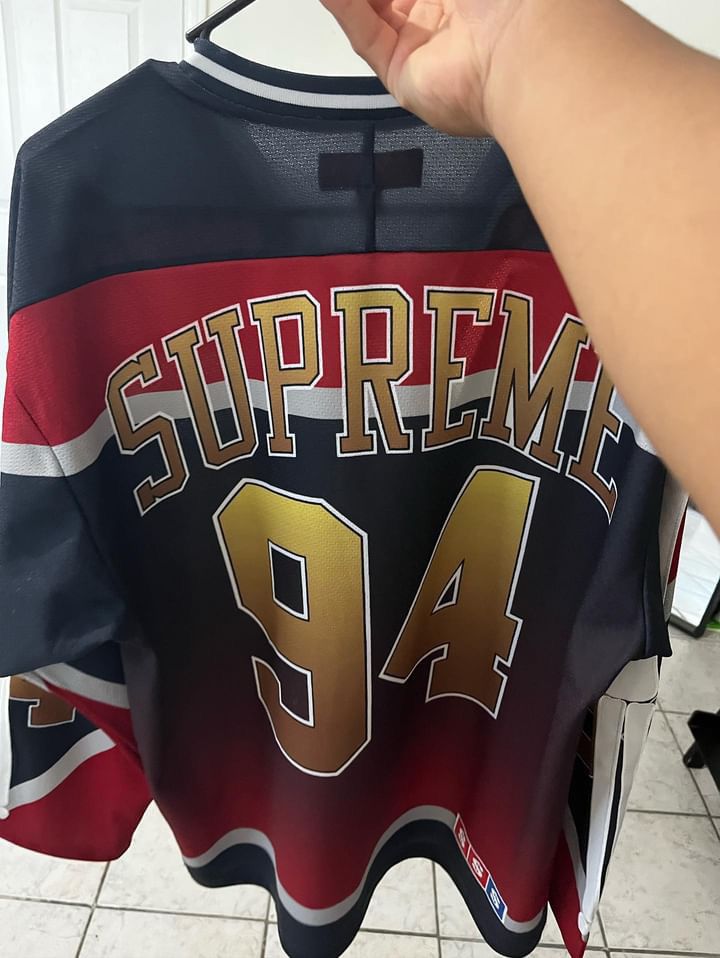 Supreme Skeleton Hockey Jersey 