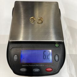 14k Gold Hoop Earrings 