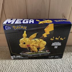 MEGA Pokemon Building Kit Motion Pikachu