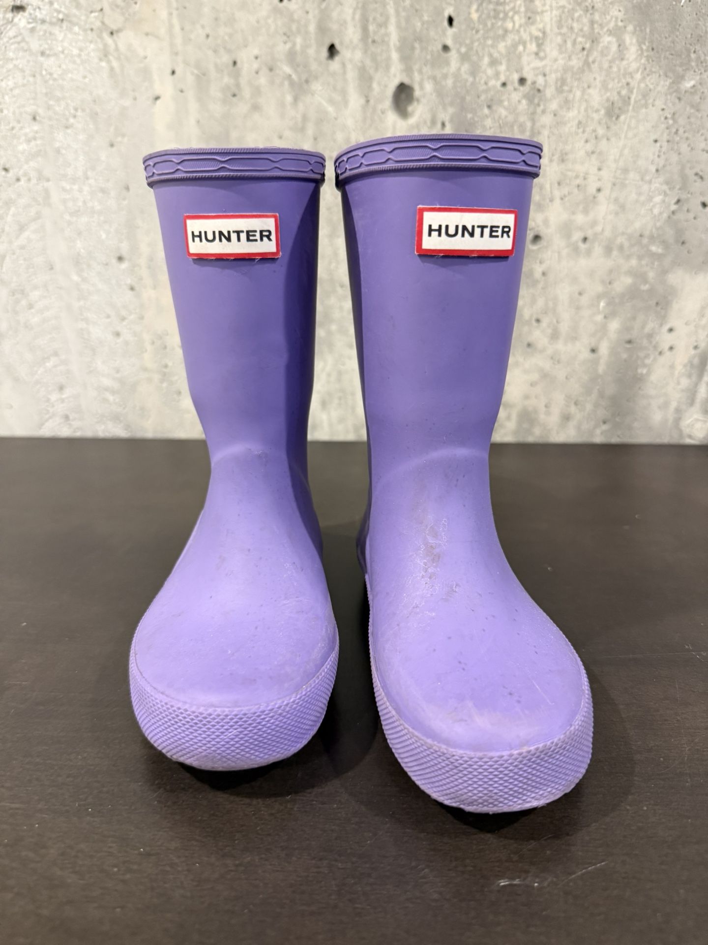 Hunter Purple Rainboots - size 10/11