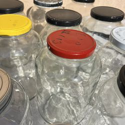 1 Gallon Glass jars $3 Each OBO