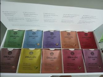 Osulloc korean tea gift set premium collection from Jeju Island Korea