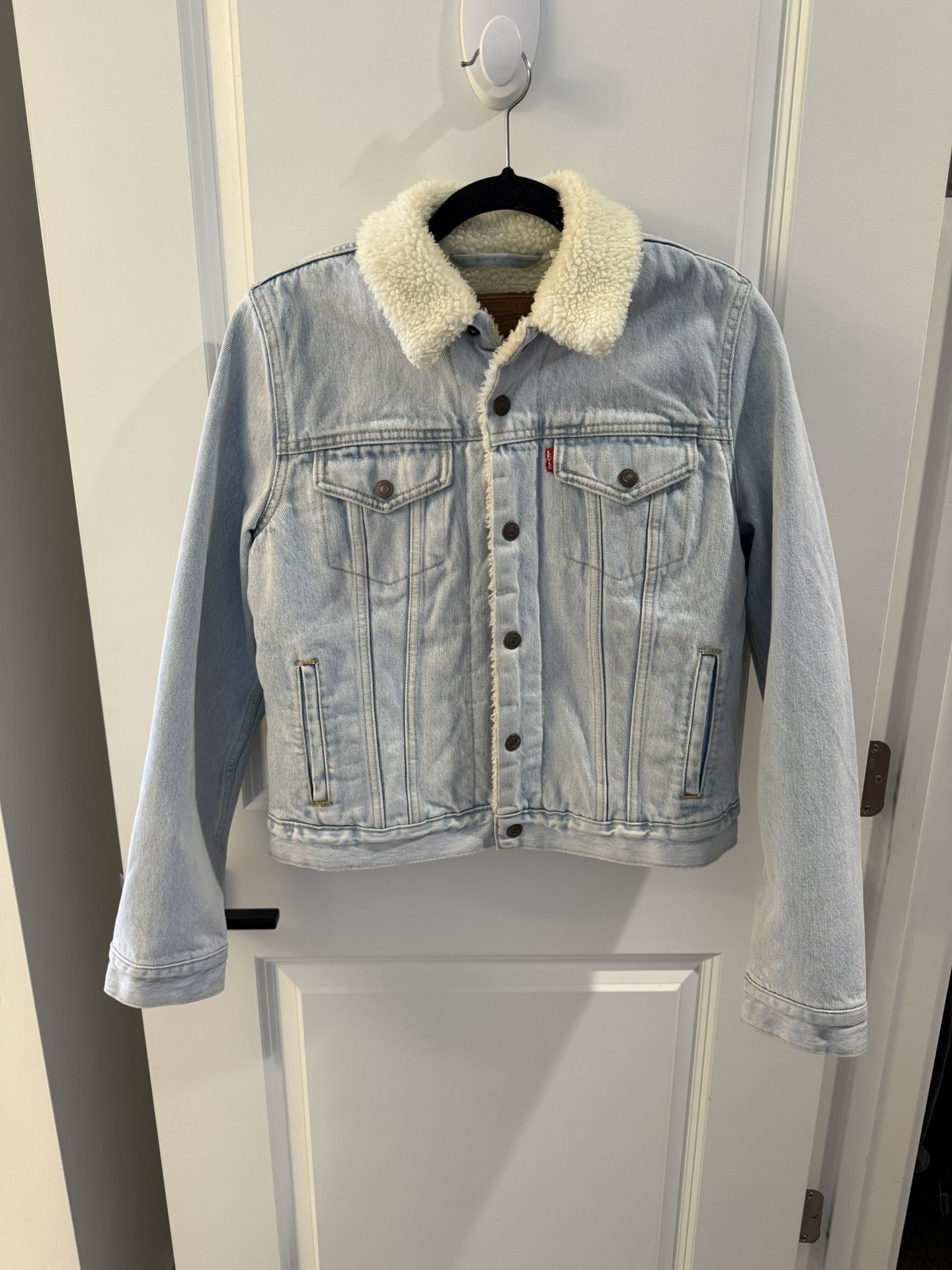 Levi's Jean jacket with Cream Sherpa
