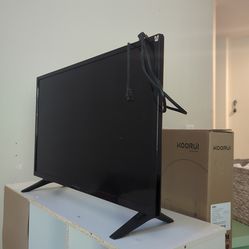 Small 31" Fire TV and 24" Computer monitor