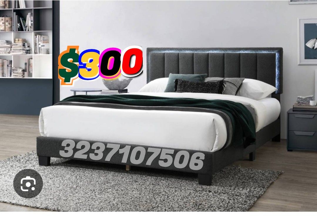 New Queen Size Bed And Mattress