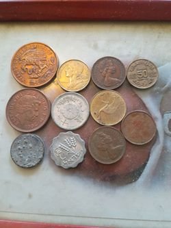 Foreign coins