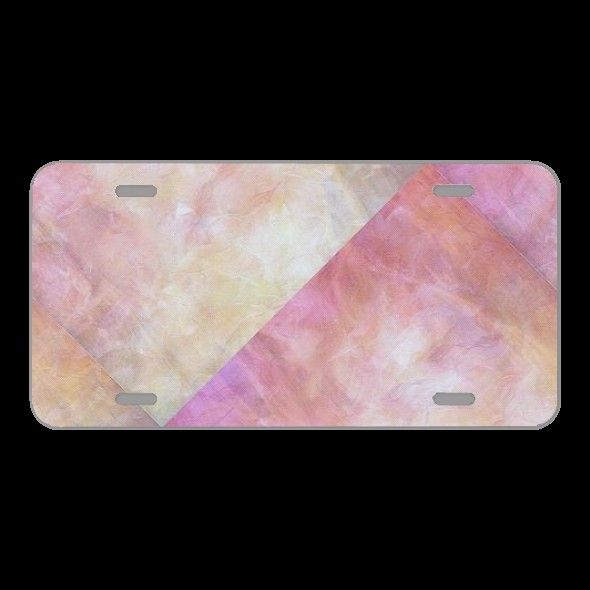 License Plate Novelty Car Front Background Texture Structure Tile