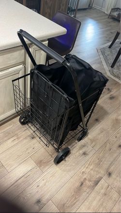 Folding Shopping Cart with Liner