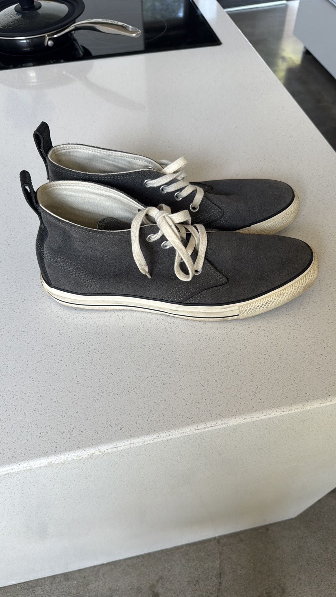Converse Suede High Tops Sz 10.5