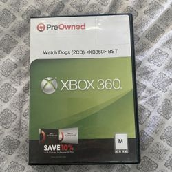 Xbox 360 Game (watch Dogs)