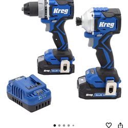 Kreg Ionic Drive Drill & Driver Combo Bundle - With Charger & Battery (2)