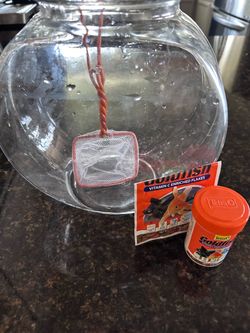 Fish Tank & Fish Food