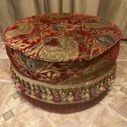 Red Bench Ottoman