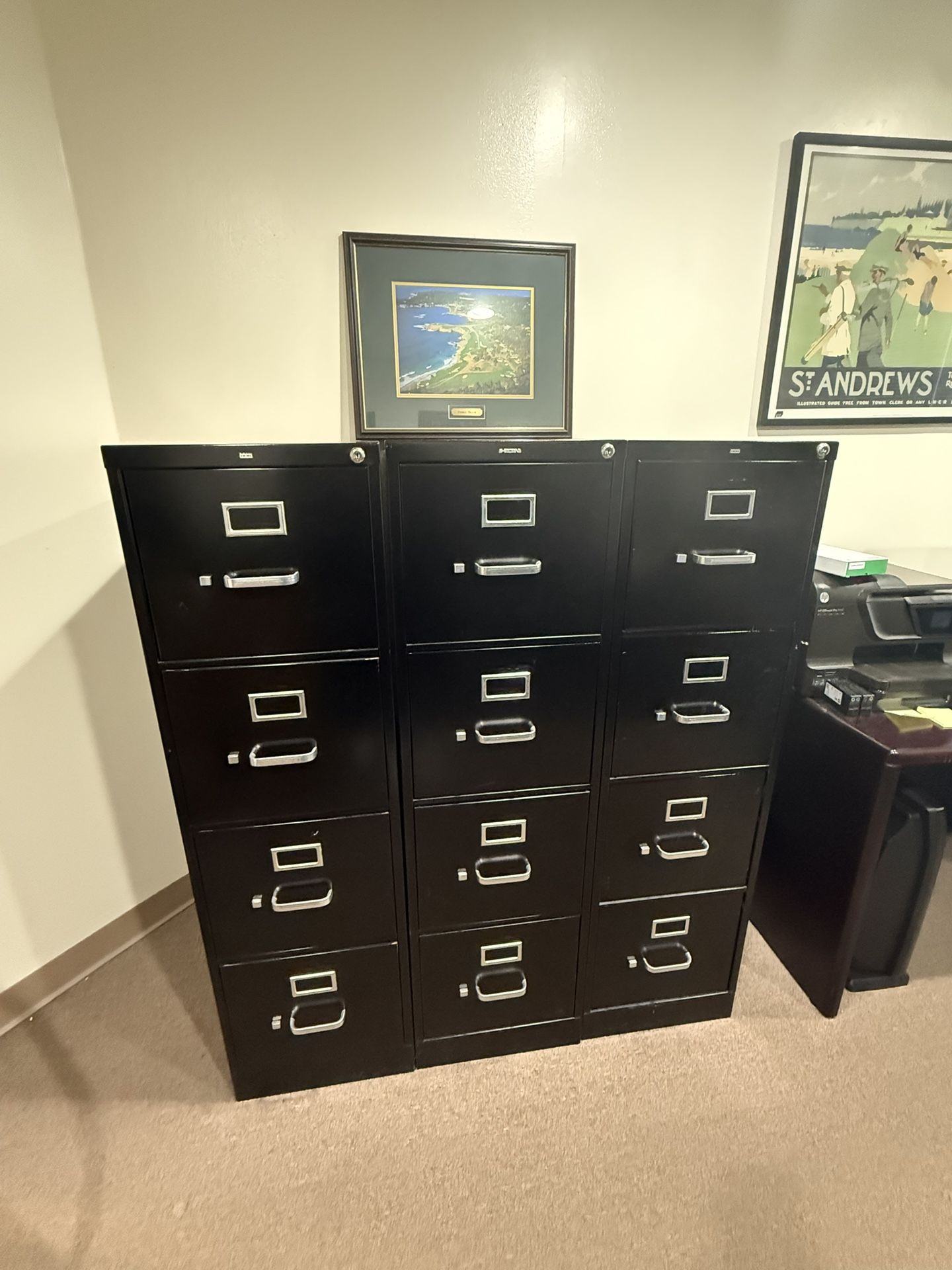 4 Drawer Filing Cabinets