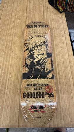 Anime Skateboard Deck
