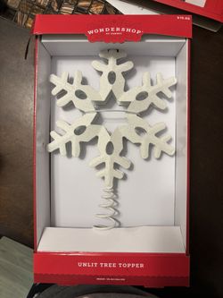 Snowflake Tree Topper